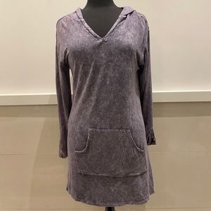 Blue Curl Beach Coverup